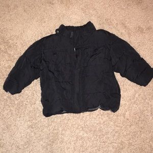 Old navy black puffer jacket